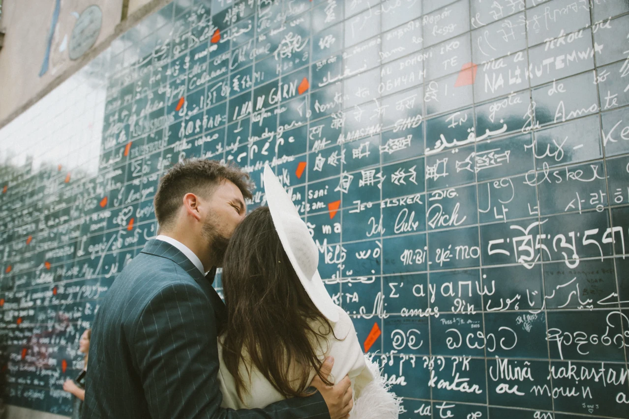 Le Mur des Je t’aime — Paris.